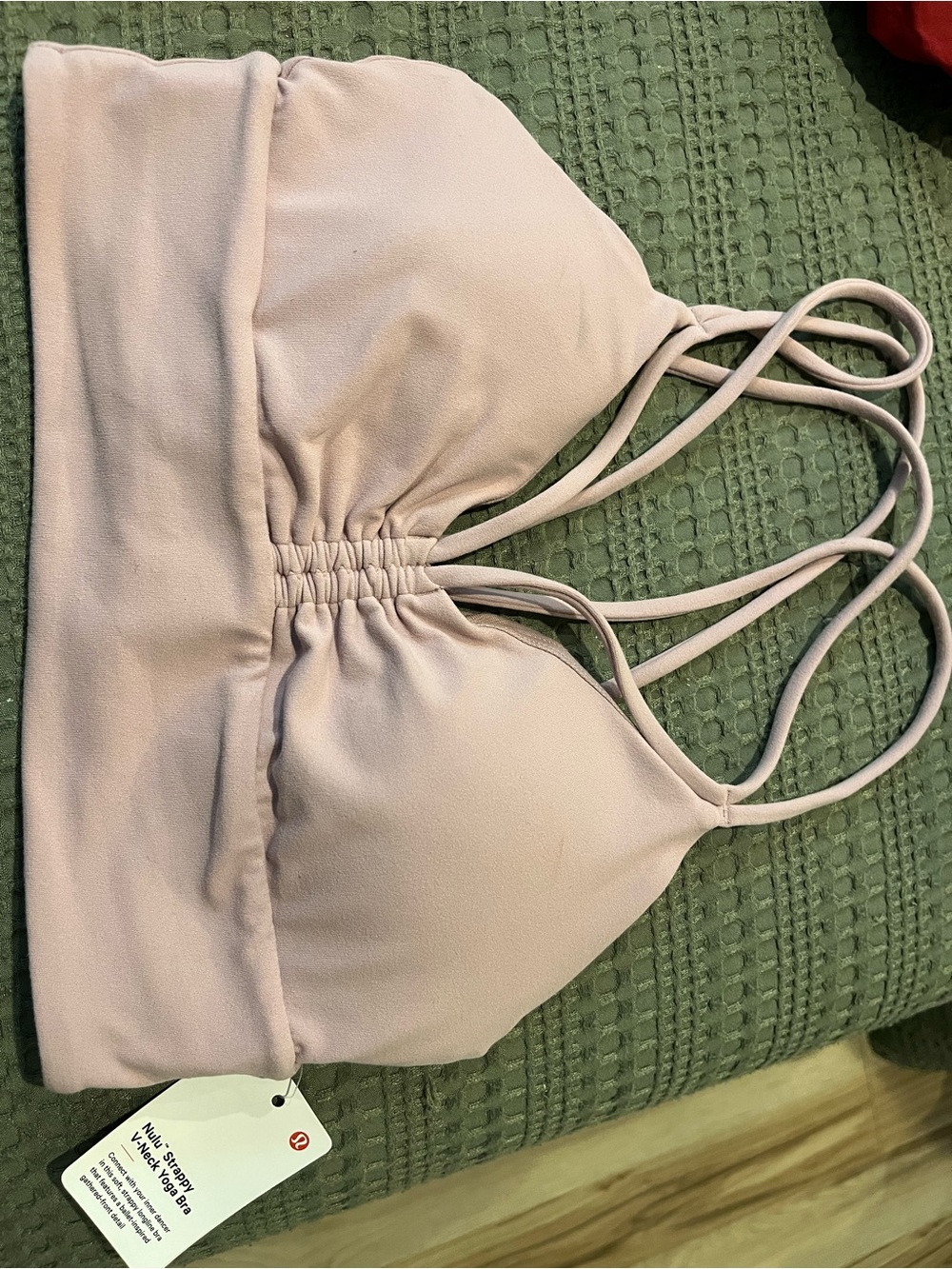 lululemon athletica Dusty Rose Strappy Bralette